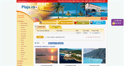 Desktop Screenshot of plaja.ro